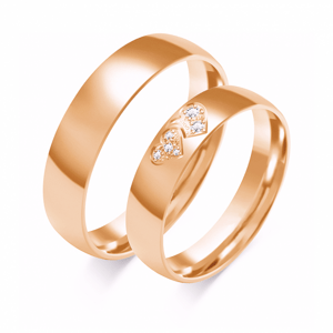 SOFIA zlatý dámský snubní prsten ZSC-136WRG