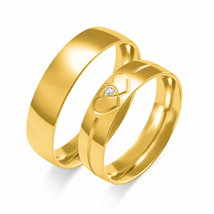 SOFIA zlatý pánský snubní prsten ZSO-367MYG