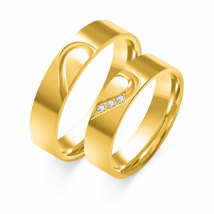 SOFIA zlatý pánský snubní prsten ZSO-351MYG