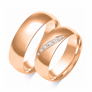 SOFIA zlatý pánský snubní prsten ZSO-350MRG