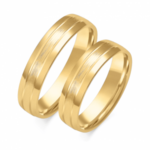 SOFIA zlatý dámský snubní prsten ZSO-186WYG