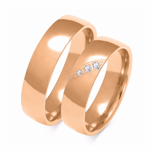 SOFIA zlatý pánský snubní prsten ZSO-139MRG