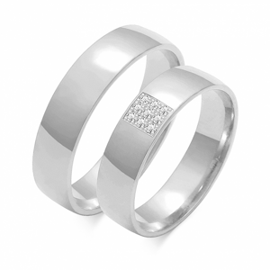 SOFIA zlatý dámský snubní prsten ZSO-129WWG