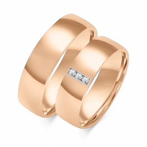 SOFIA zlatý pánský snubní prsten ZSO-121MRG