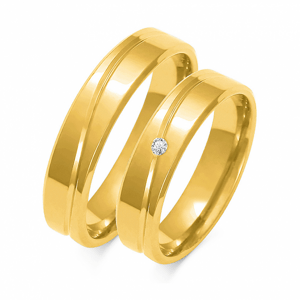 SOFIA zlatý pánský snubní prsten ZSO-64MYG