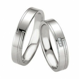 BREUNING stříbrné snubní prsteny BR48/08067 - 68