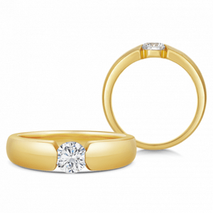 SOFIA DIAMONDS zlatý zásnubní prsten s diamantem 0,50 ct BDRB00137YG