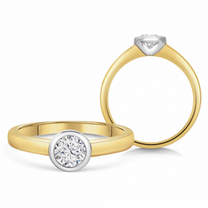 SOFIA DIAMONDS zlatý zásnubní prsten s diamantem 0,50 ct BDRB00159YG