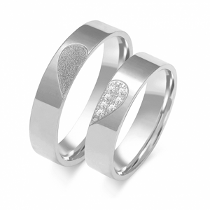 SOFIA zlatý dámský snubní prsten ZSB-110WWG