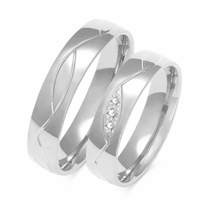 SOFIA zlatý dámský snubní prsten ZSA-152WWG