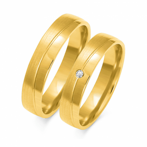 SOFIA zlatý dámský snubní prsten ZSA-151WYG
