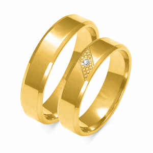 SOFIA zlatý dámský snubní prsten ZSA-149WYG