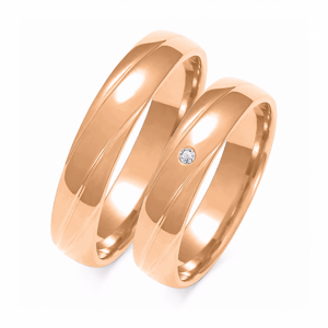SOFIA zlatý pánský snubní prsten ZSA-139MRG