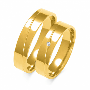 SOFIA zlatý pánský snubní prsten ZSA-136MYG