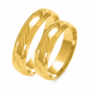 SOFIA zlatý pánský snubní prsten ZSA-129MYG