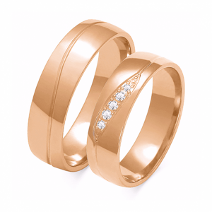 SOFIA zlatý dámský snubní prsten ZSA-126WRG