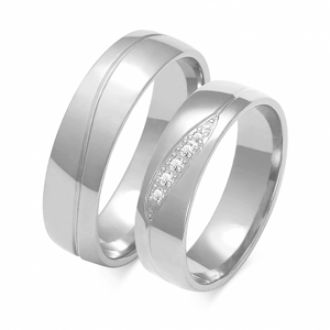 SOFIA zlatý dámský snubní prsten ZSA-126WWG