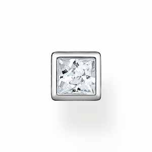 THOMAS SABO kusová náušnice White stone silver H2256-051-14