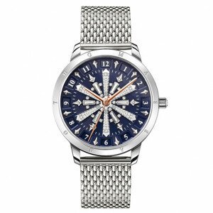 THOMAS SABO hodinky Snowflakes blue and silver WA0390-201-209