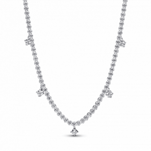 PANDORA náhrdelník Třpytivé kapky 392405C01-43