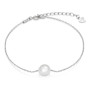 SOFIA stříbrný náramek se sladkovodní perlou PV23009.1