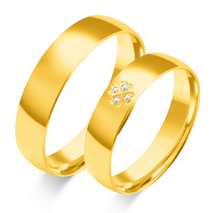 SOFIA zlatý pánský snubní prsten ZSC-128MYG