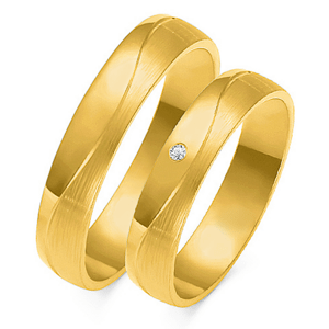 SOFIA zlatý dámský snubní prsten ZSO-81WYG