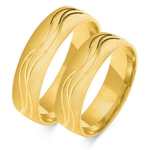 SOFIA zlatý dámský snubní prsten ZSO-111WYG
