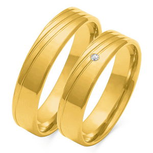 SOFIA zlatý pánský snubní prsten ZSO-133MYG