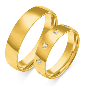 SOFIA zlatý pánský snubní prsten ZSO-356MYG