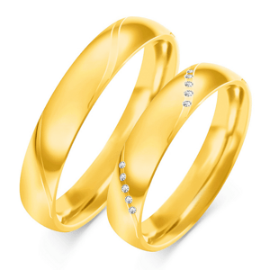SOFIA zlatý dámský snubní prsten ZSO-407WYG