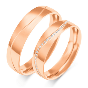 SOFIA zlatý pánský snubní prsten ZSC-130MRG