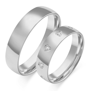 SOFIA zlatý dámský snubní prsten ZSO-356WWG