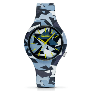 DOODLE unisex hodinky Navy Camo DO39017