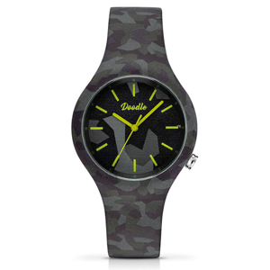 DOODLE unisex hodinky Night Camouflage DO39018