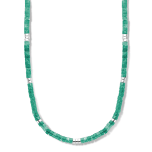 CO88 dámský ocelový náhrdelník s tyrkysem C88CN-26320