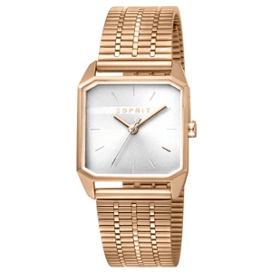 ESPRIT dámské hodinky Cube Ladies Rose Gold ES1L071M0035