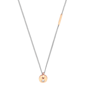 ESPRIT ocelový náhrdelník s kruhovým přívěskem ESNL00552242