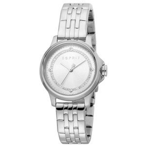 ESPRIT dámské hodinky Bent Silver ES1L144M0055