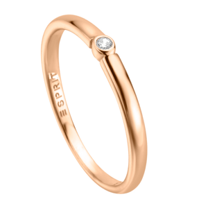 ESPRIT stříbrný prsten se zirkonem ESRG009012xx