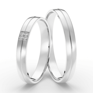 SOFIA zlatý dámský snubní prsten ML65-60/D4-2-3WWG
