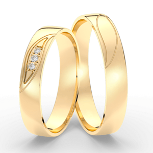 SOFIA zlatý dámský snubní prsten ML65-60/LWYG