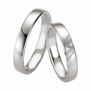 BREUNING stříbrné snubní prsteny BR48/08085 - 86