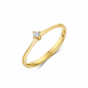 SOFIA DIAMONDS zlatý zásnubní prsten ZODL2940DIXL1