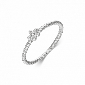 SOFIA stříbrný prsten s květinkou AEAR3860/R