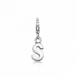 SOFIA stříbrný přívěsek charm písmeno S AEIC2492/R