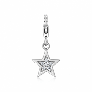 SOFIA stříbrný přívěsek charm hvězda AEIC2301Z/R