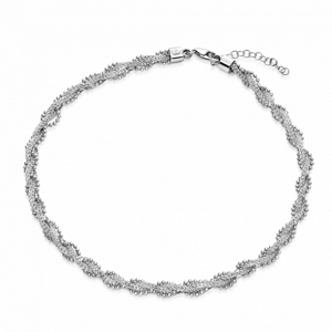 SOFIA stříbrný náhrdelník AMCLC1581-45+5