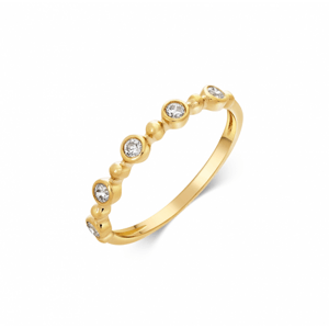SOFIA zlatý prsten CAMR88274-CZ-YG