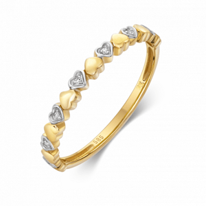 SOFIA DIAMONDS zlatý prsten s diamanty 0,018 ct GEMBG28619-18